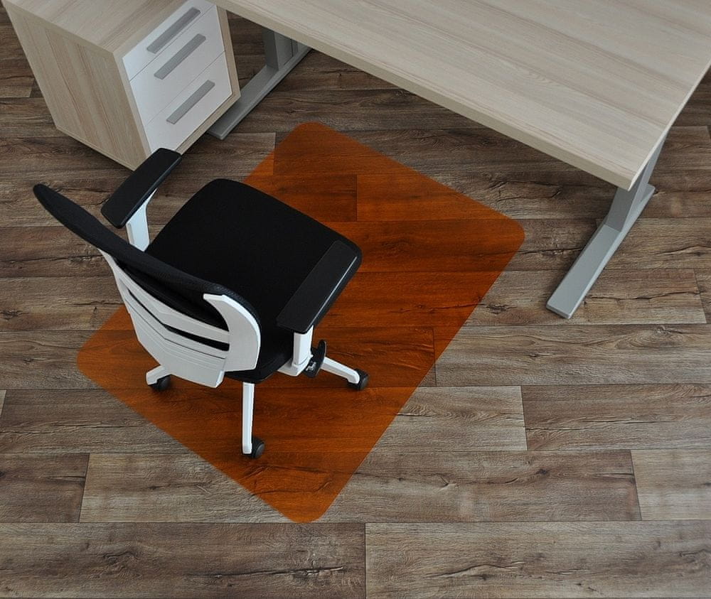 Smartmatt Podložka pod stoličku smartmatt 120x90cm - 5090PH-O oranžová